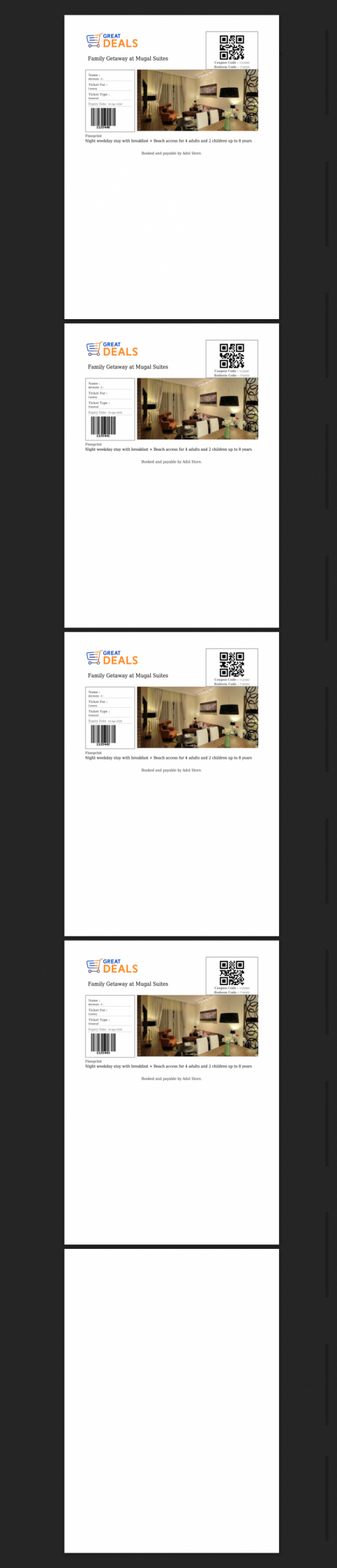pdf auto generTE INVOICE